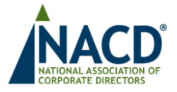 NACD Directorship Certification